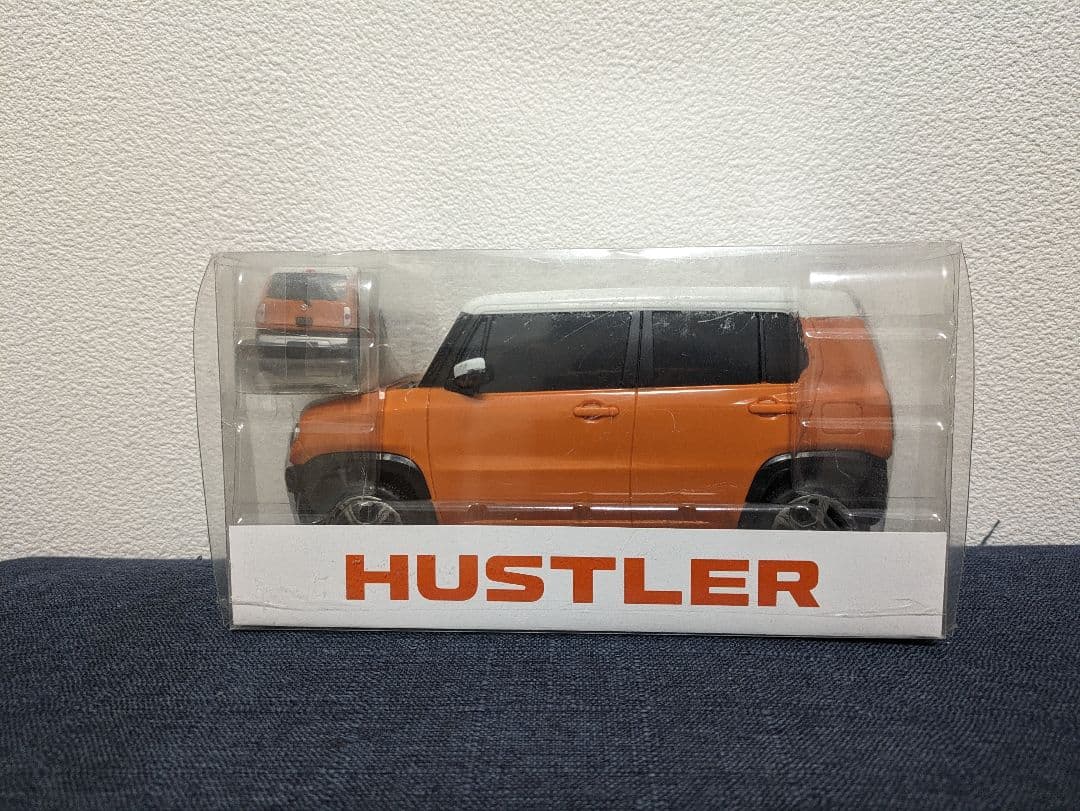 人気カラー　SUZUKI　hustler　ミニカー　カラーサンプル　非売品　初代