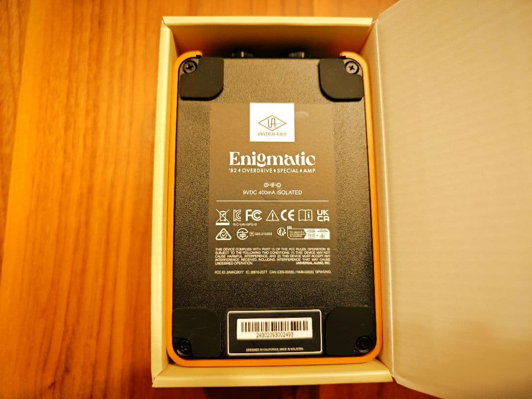 早いもの勝ち【極美品】UAFX Enigmatic '82 Overdrive