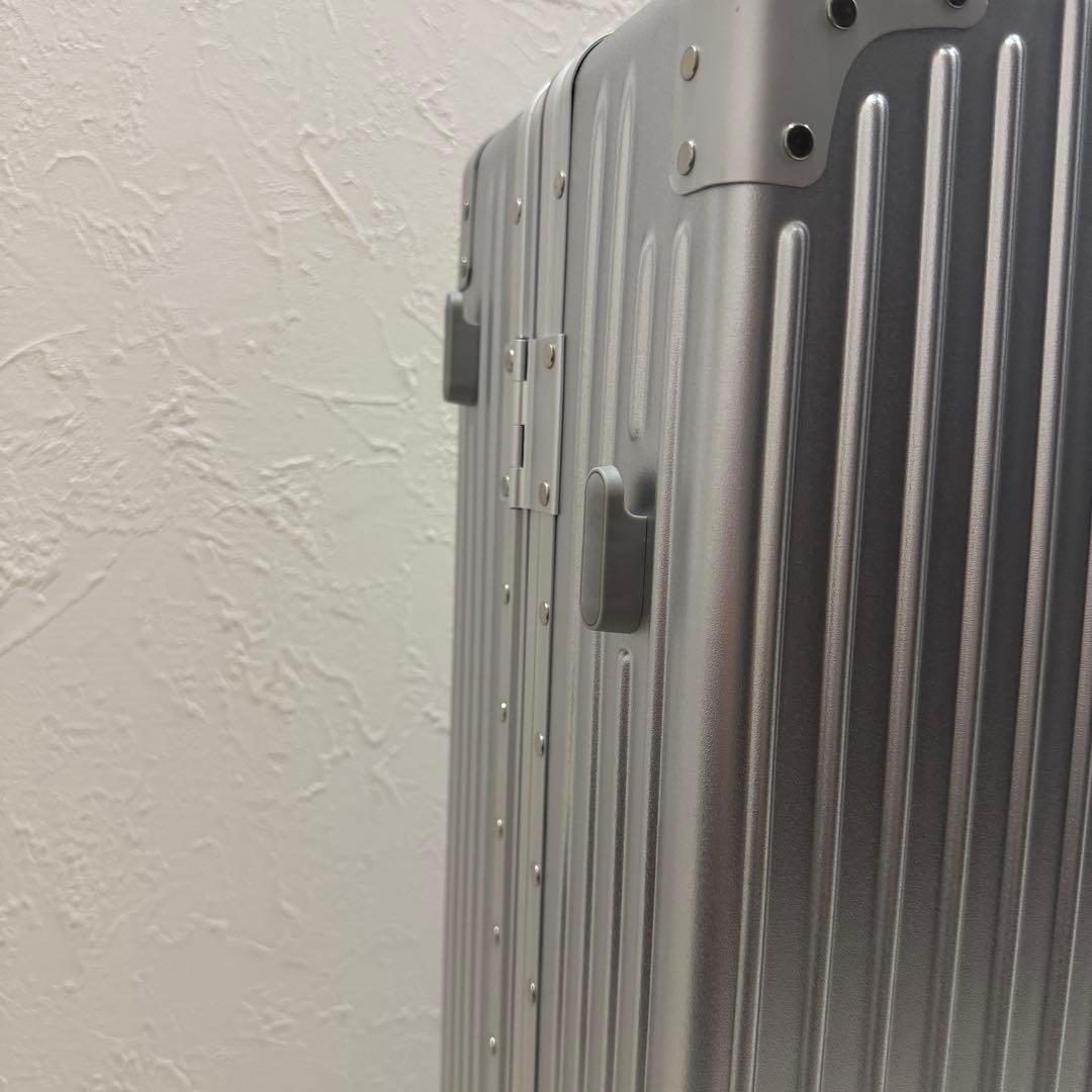 スーツケース アルミフレーム キャリーキース シルバー M 24インチ