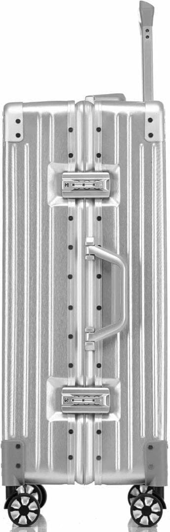 スーツケース アルミフレーム キャリーキース シルバー M 24インチ