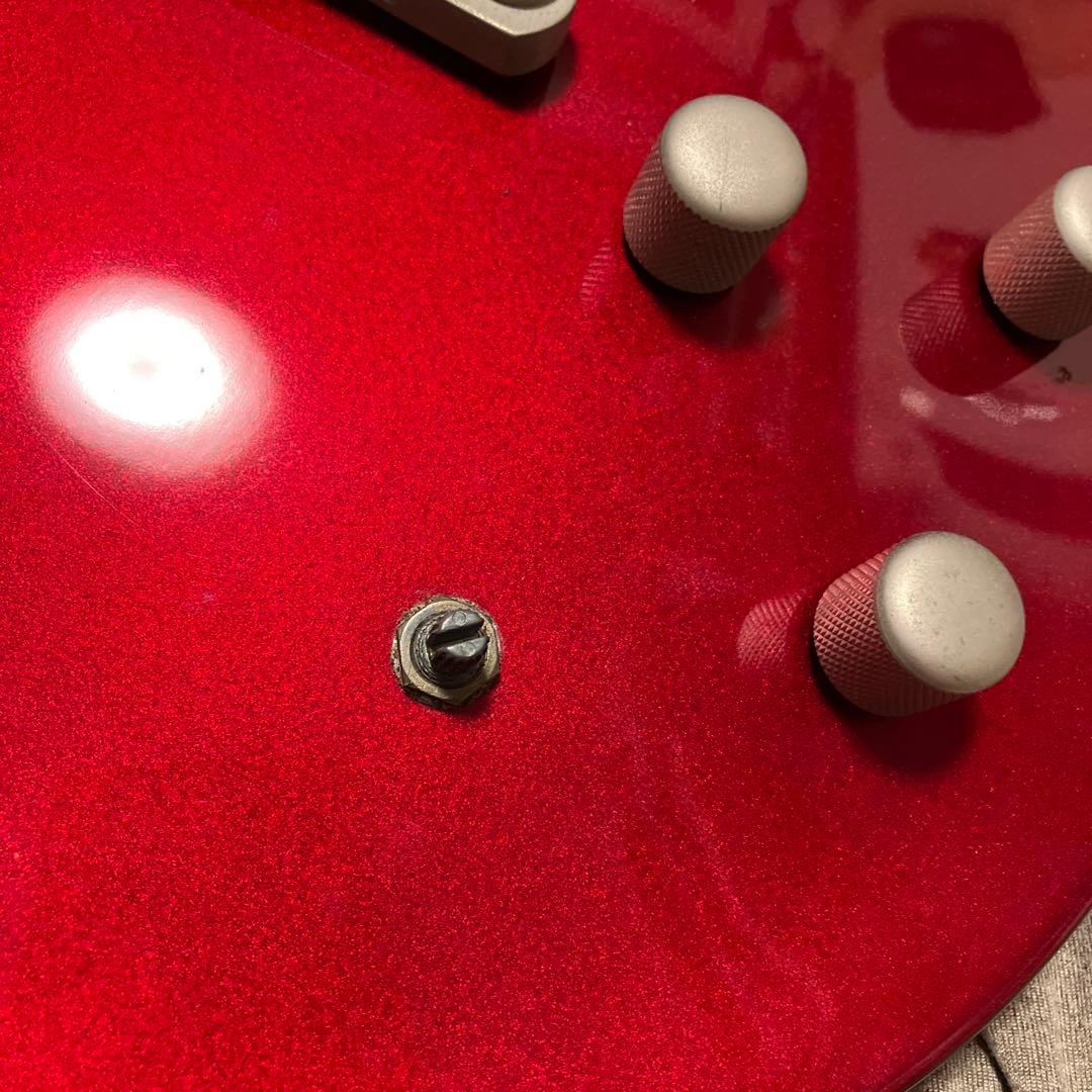 【Burny】レスポールタイプ エレキギター 赤