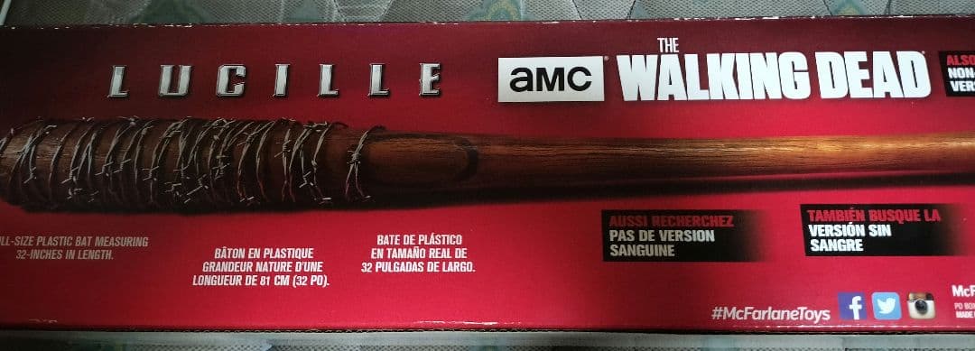 ウォーキング・デッド ニーガン バット ルシール レプリカ