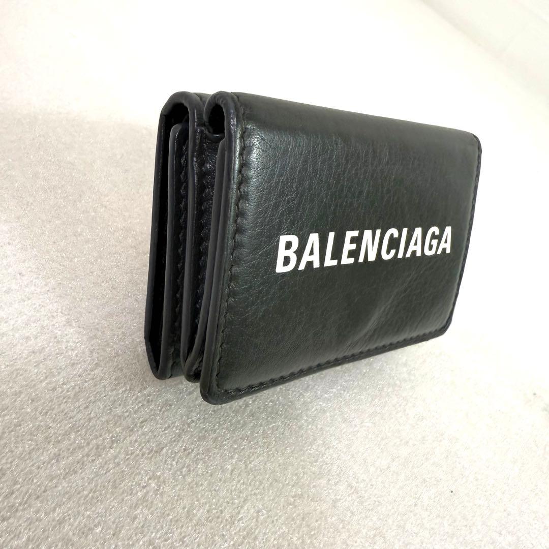 ryo 様専用 バレンシアガ 三つ折り財布 エブリデイ グレー レディース