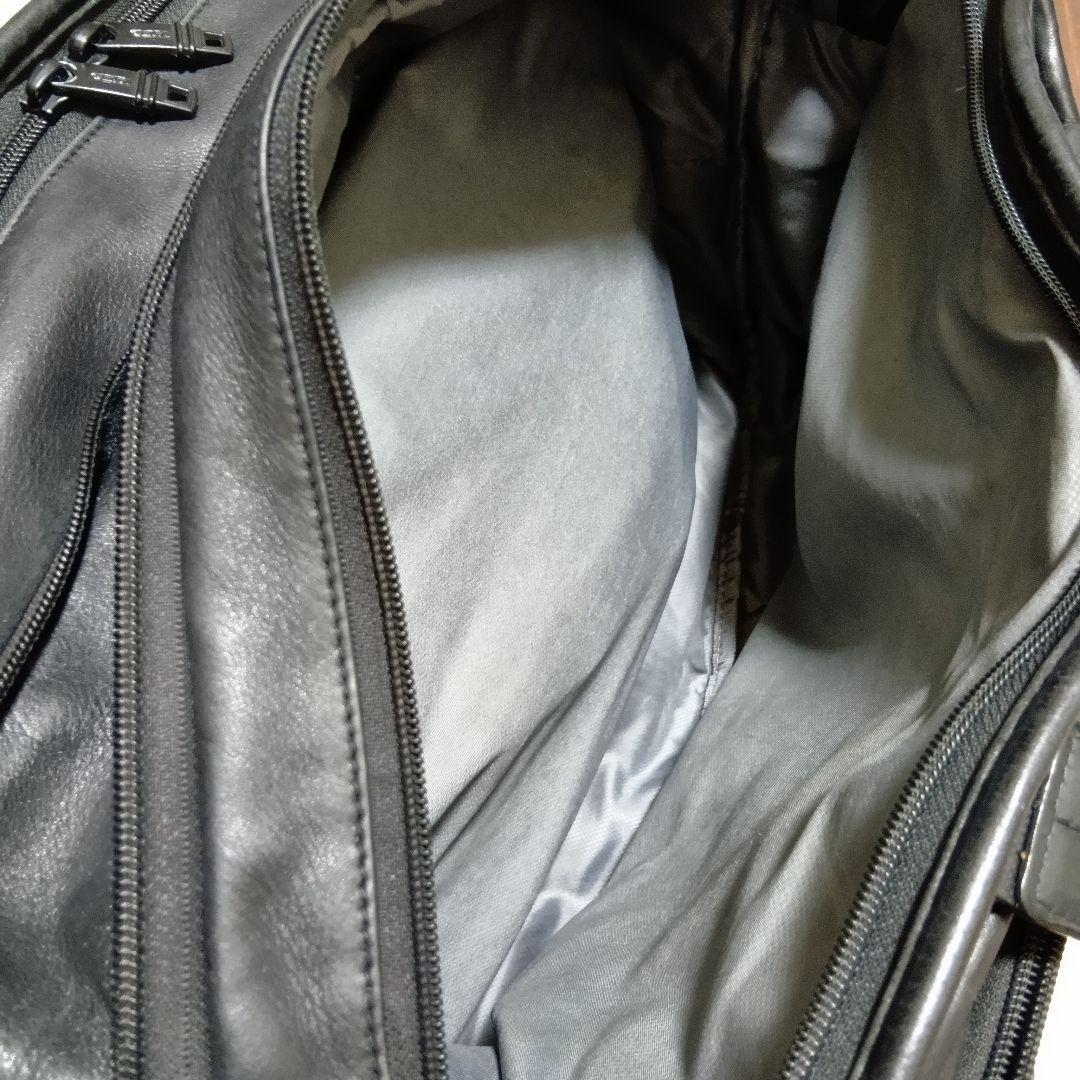 【廃盤品】TUMI トゥミ オールレザー エクスパンダブル 2層 ブリーフケース