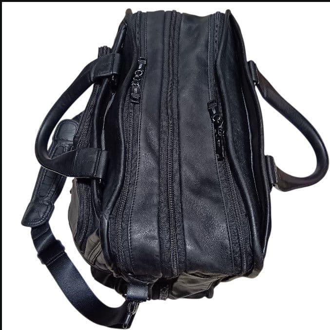 【廃盤品】TUMI トゥミ オールレザー エクスパンダブル 2層 ブリーフケース