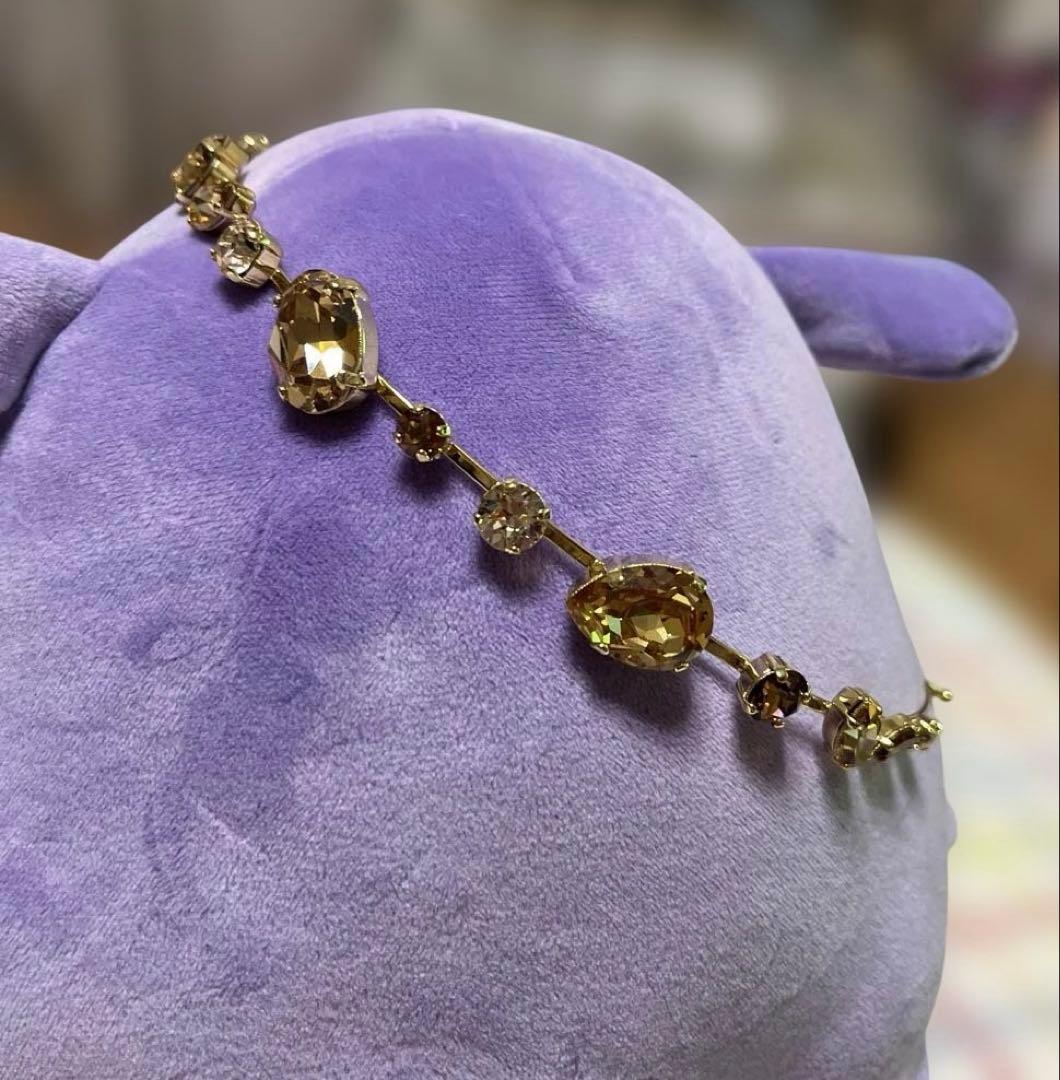 ザヘアバートウキョウTHE HAIR BAR TOKYO大粒ビジューカチューシャ