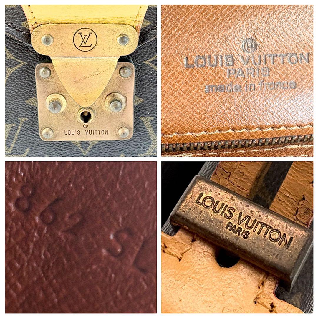 【美品】 VUITTON　セルヴィエット　A4可　コンセイエ　ビジネスバック