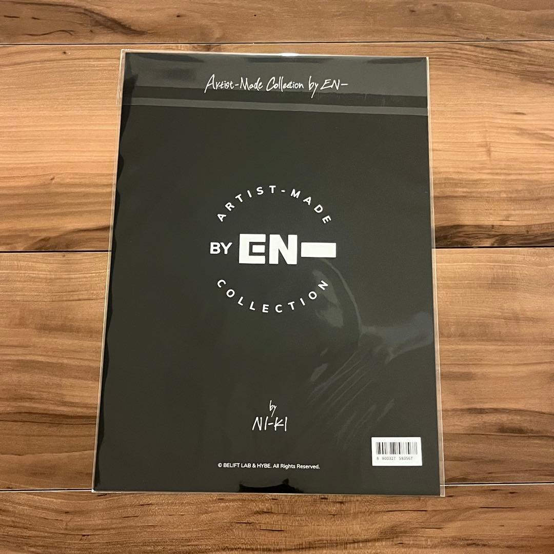 ニキ】ENHYPEN artist made MA-1 L トレカ ポスター付 エン ハイフン