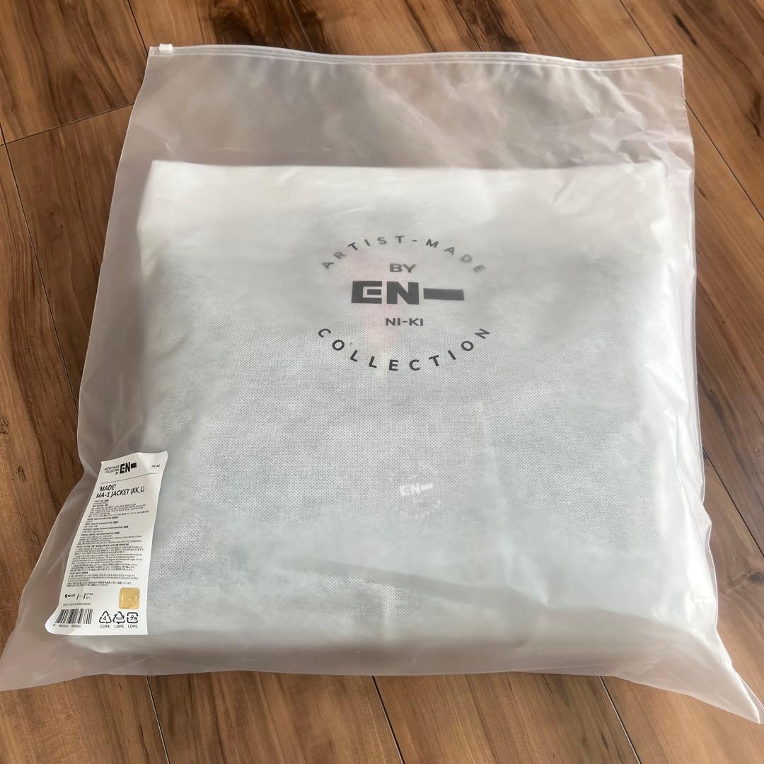 ニキ】ENHYPEN artist made MA-1 L トレカ ポスター付 エン ハイフン