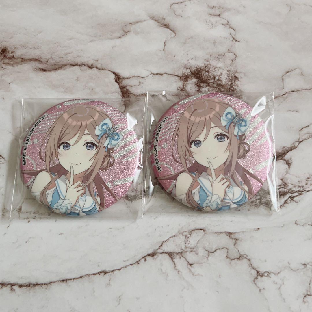 学園アイドルマスター 学マス ローソン グリッター缶バッジ 姫崎莉波