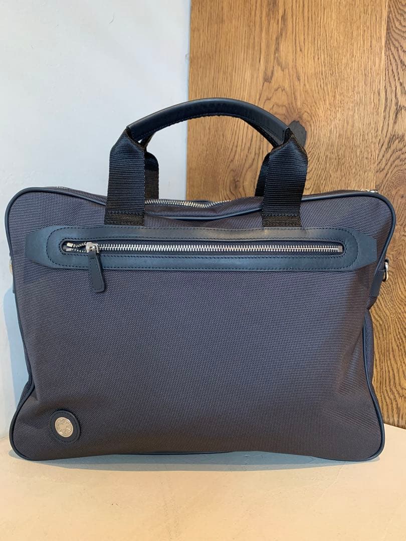 【新品未使用】HUNTING WORLD ダークネイビーグレー ビジネスバッグ