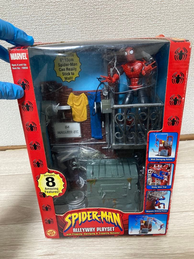 激レア SPIDER-MAN ALLEYWAY PLAYSET スパイダーマン スパイダーマン Alleyway Playset 29-JY0707-11 $_12.JPG?set_id