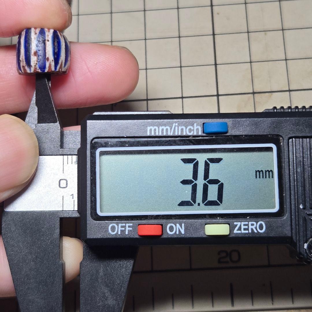 内径広め 7層シェブロンビーズ goro´s等のカスタムに 5 美術品