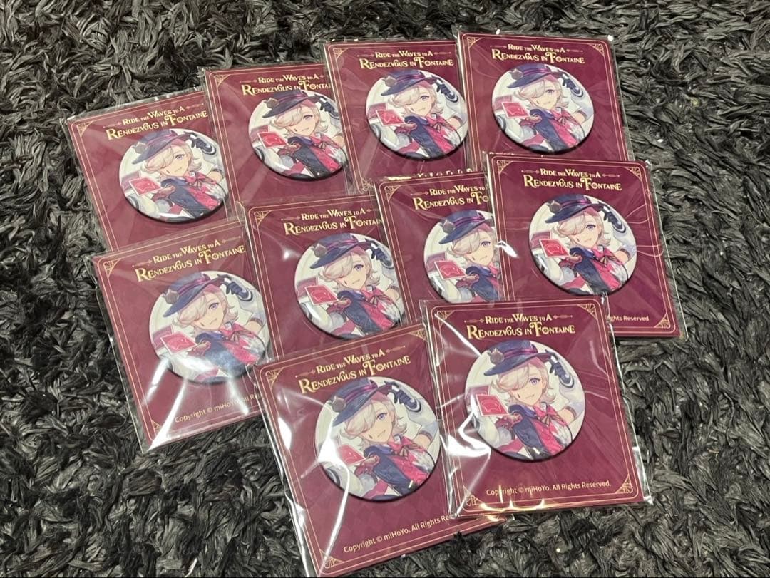 原神 フォンテーヌ展覧会 リネ 缶バッチ 原神 リネ 缶バッジ 原神リネ