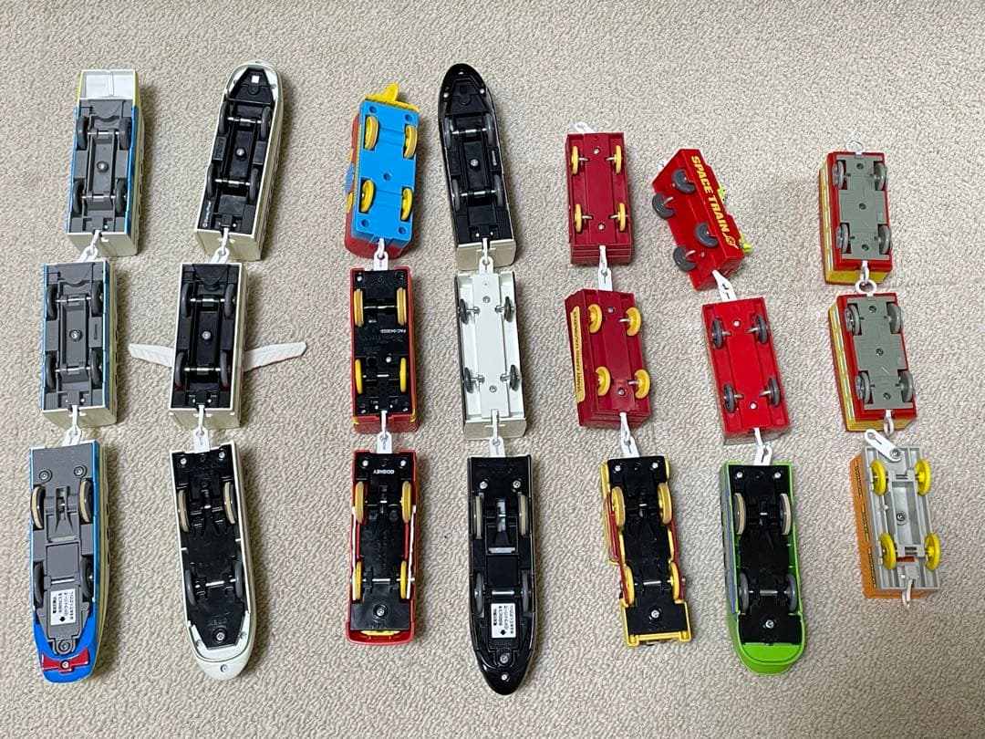 【Disneyプラレール】ディズニー キャラクター プラレール ７点セット