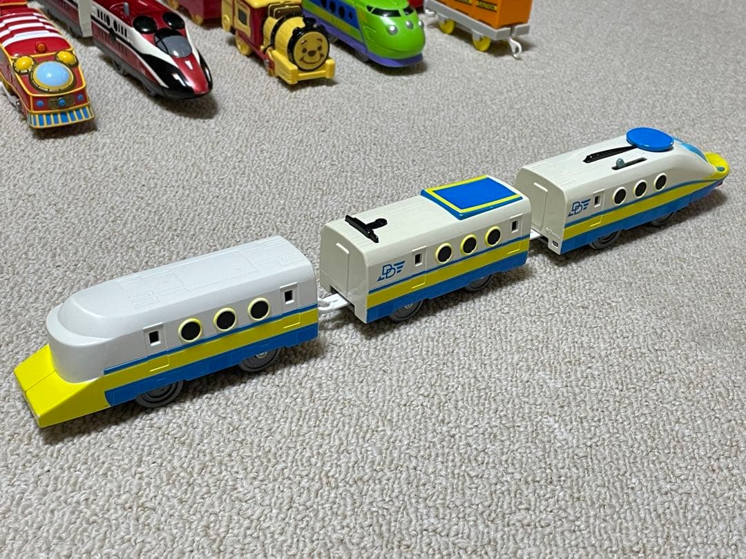 【Disneyプラレール】ディズニー キャラクター プラレール ７点セット