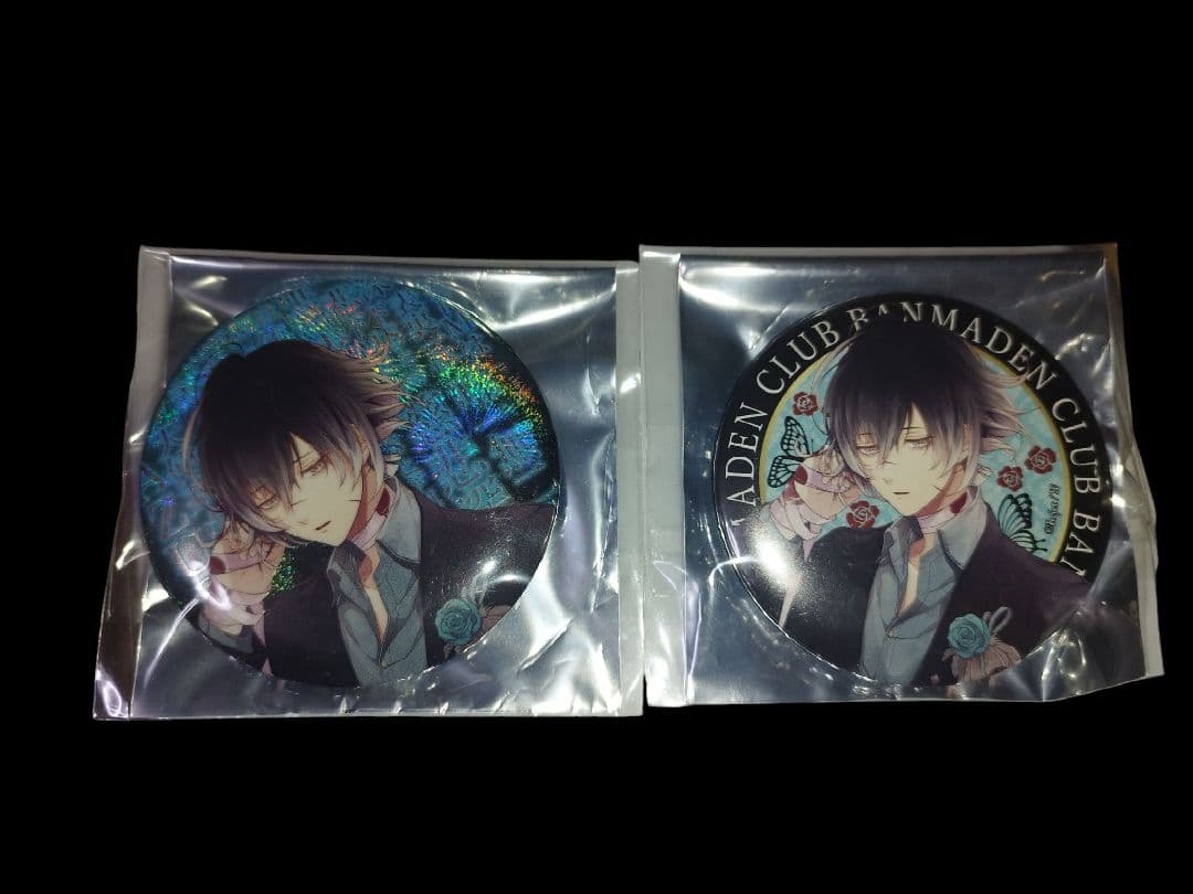 DIABOLIK LOVERS 無神アズサ 万魔殿 ホロ 缶バッチ
