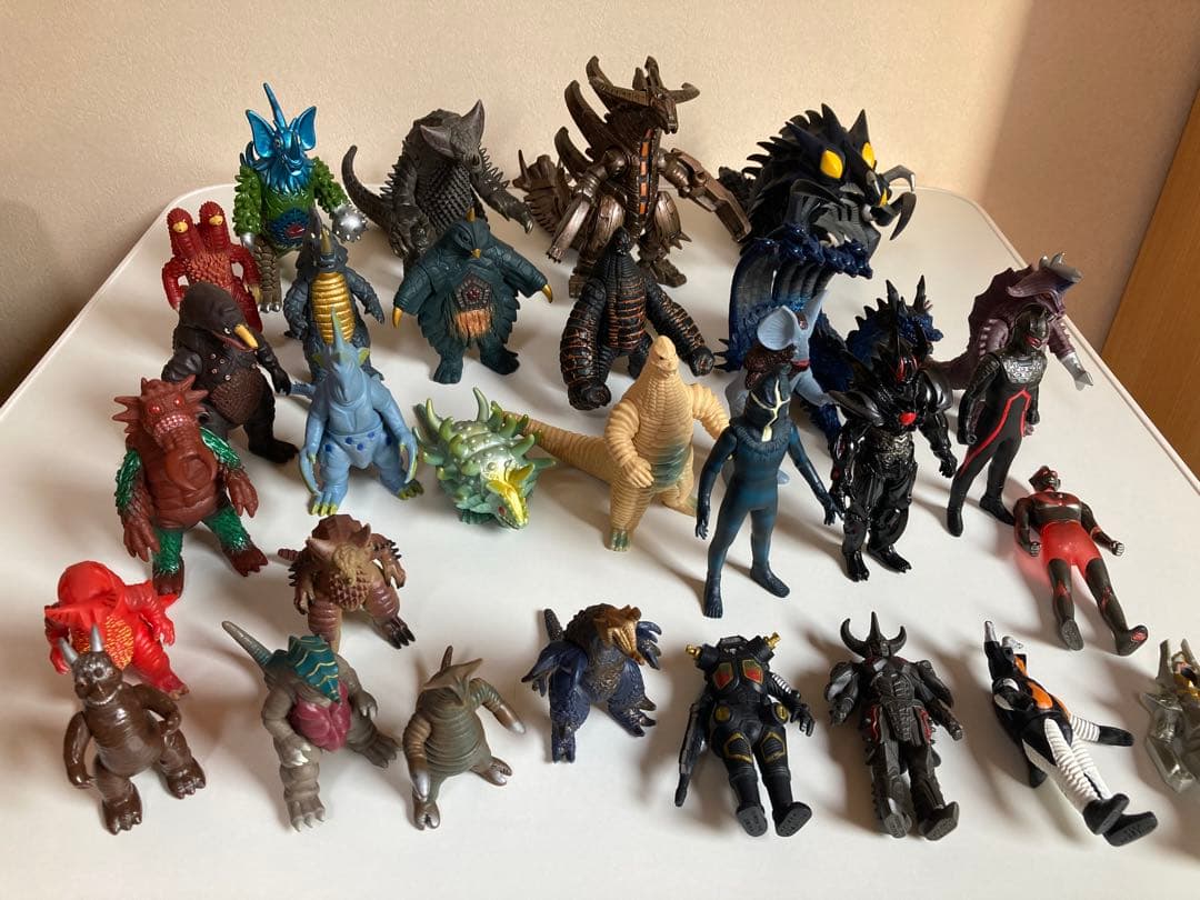 ウルトラマン 怪獣ソフビ まとめ売り （グランドキングなど30体）