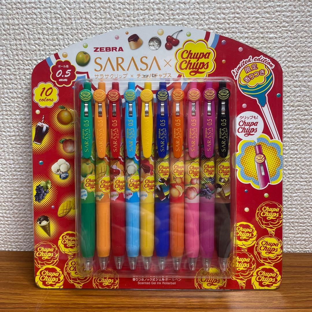 サラサ チュッパチャプス 匂い付き 廃盤 ボールペン