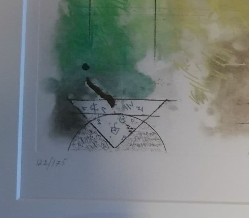 『最終価格』スペイン現代版画  シリアルナンバー、サイン有