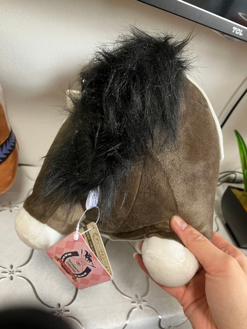 2匹ダイワスカーレットと日本ダービーのぬいぐるみセット