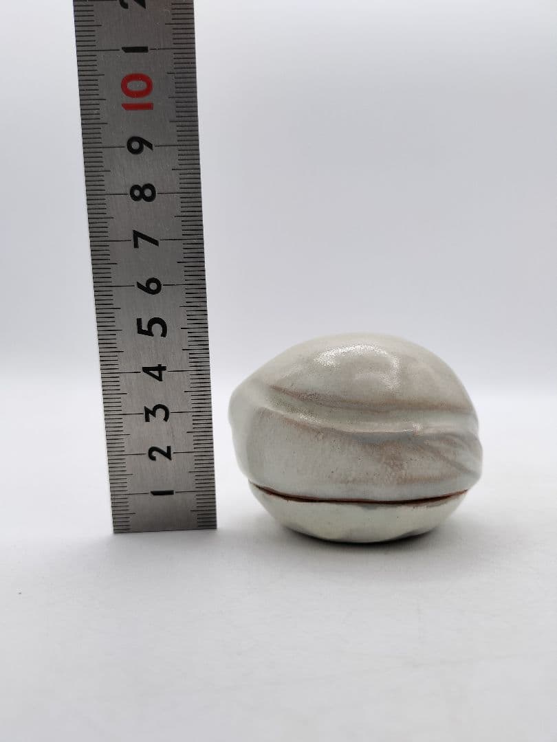 c802【新品・未使用】香合 萩焼 桃 宮田豊 木箱 茶道具 - メルカリ