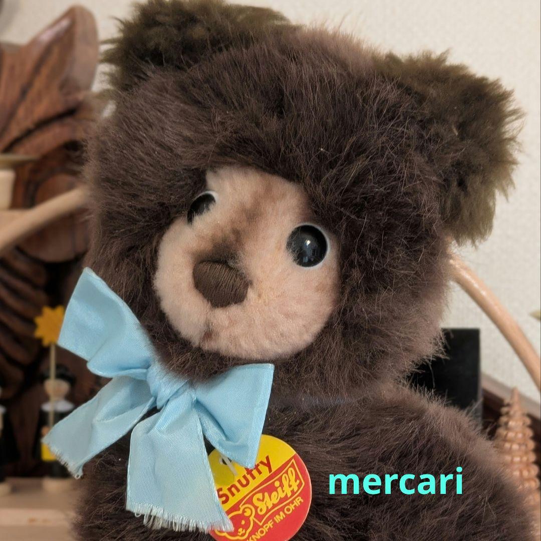 希少 ヴィンテージ シュタイフ スナッフィー 19cm チェストタグ付き