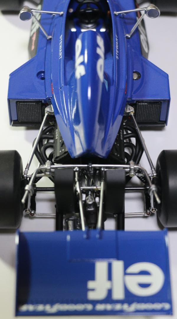 貴重ＴＳＭモデル製ティレル・フォード００６　１９７３ドイツＧＰWIN 1/18
