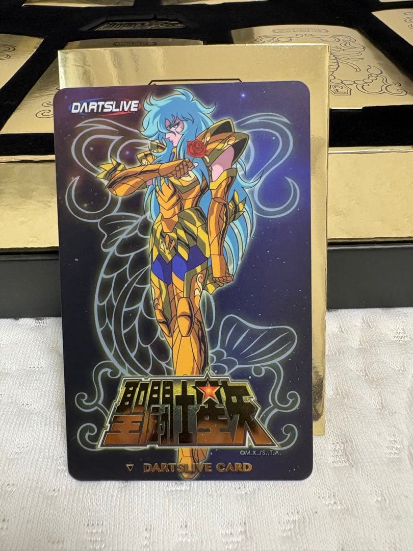 【新品未使用品】ダーツライブカード聖闘士星矢　香港限定(値下げしました！)