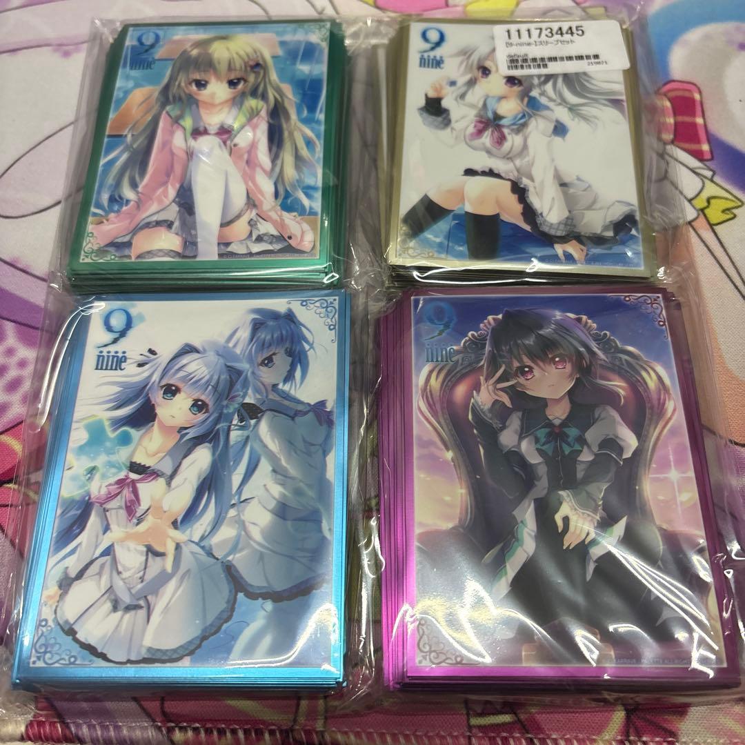 ぱれっとカフェ 9-nine- スリーブセット ぱれっと 和泉つばす 計4点