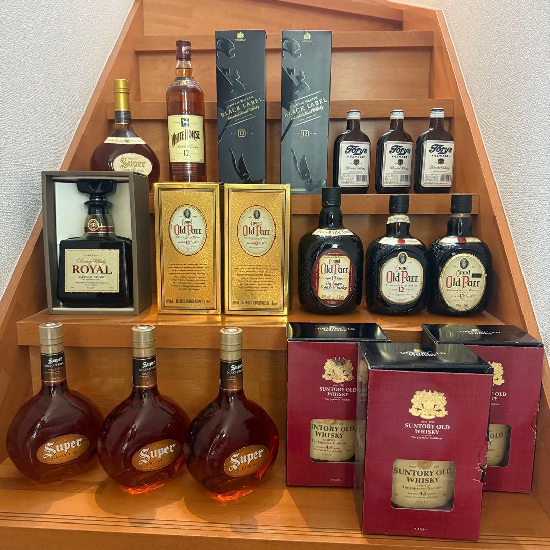 ウイスキー 古酒 まとめ売り 合計19本 古酒まとめ売り 世界有名な