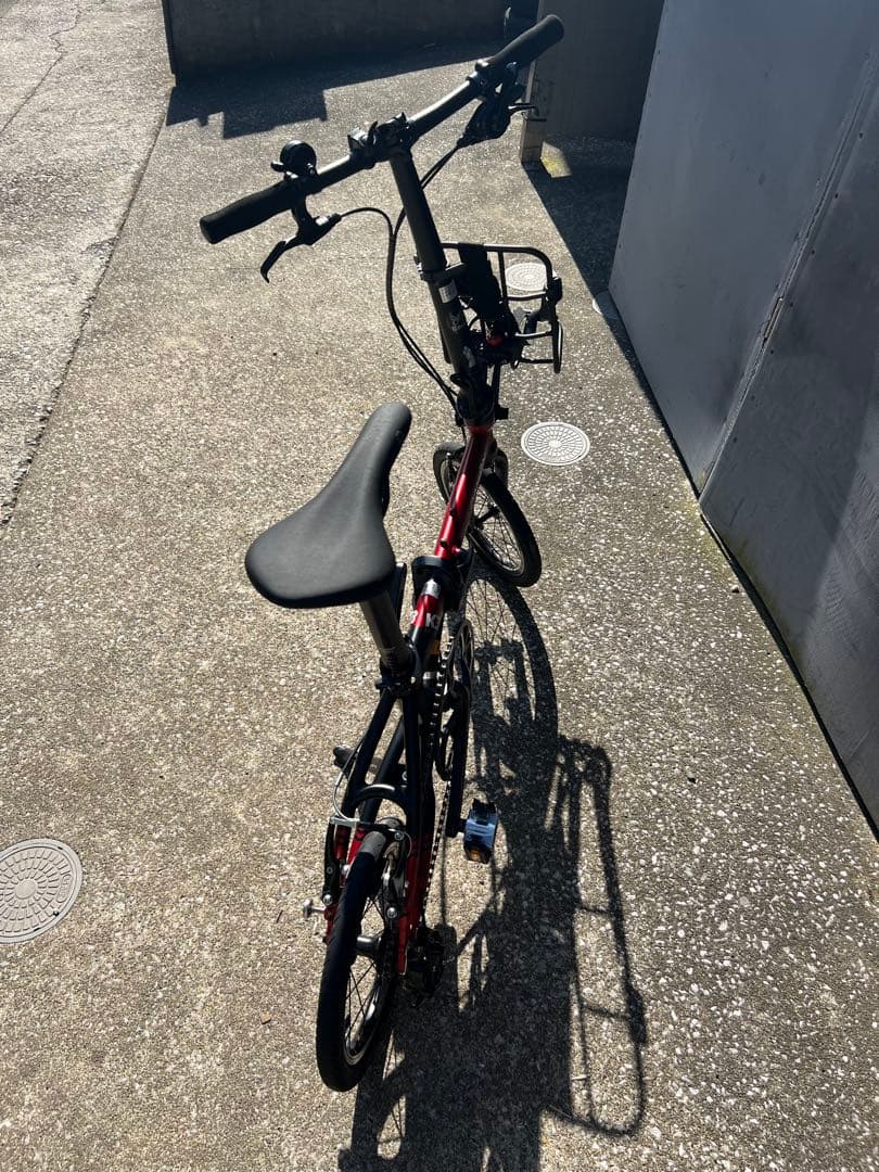 K 【美品】DAHON ダホン K3 アルミ 折りたたみ自転車