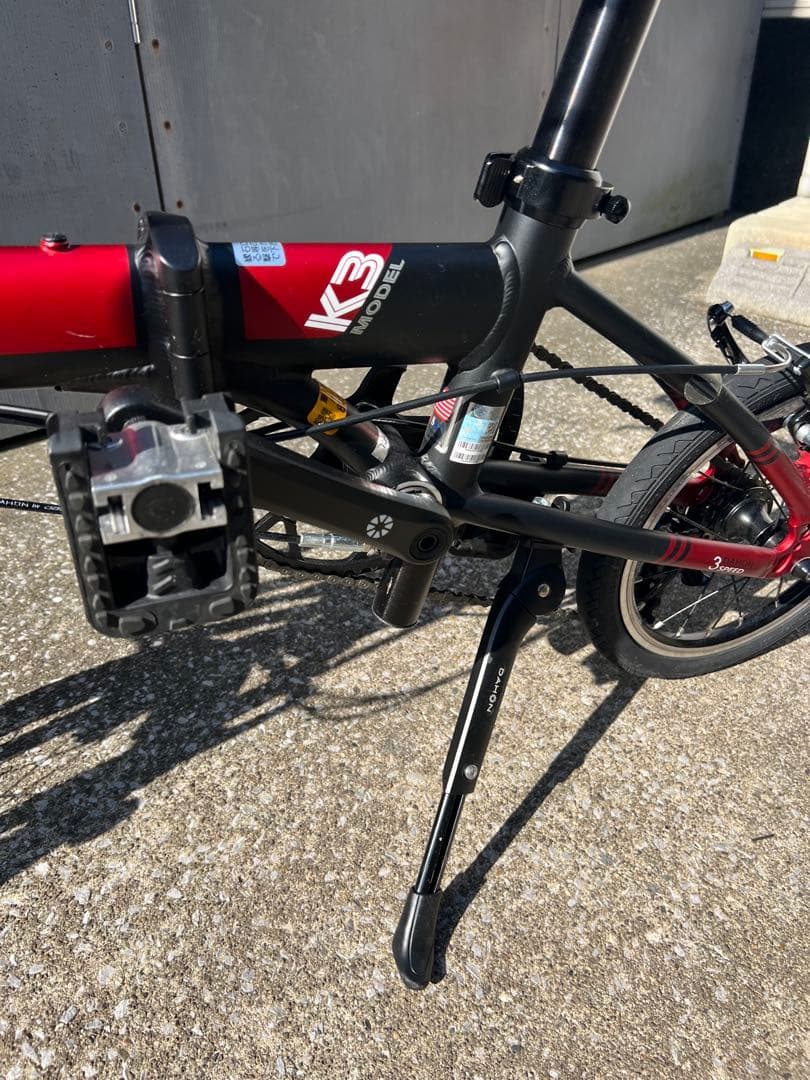K 【美品】DAHON ダホン K3 アルミ 折りたたみ自転車