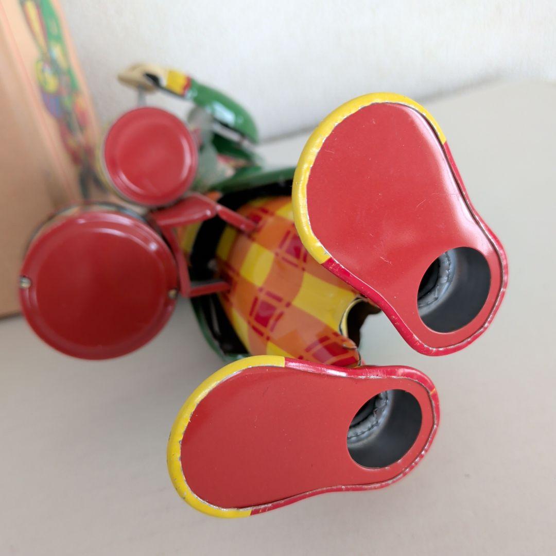 ブリキのおもちゃ ゾウノタイコタタキ 北原照久サイン付 復刻 トイズ