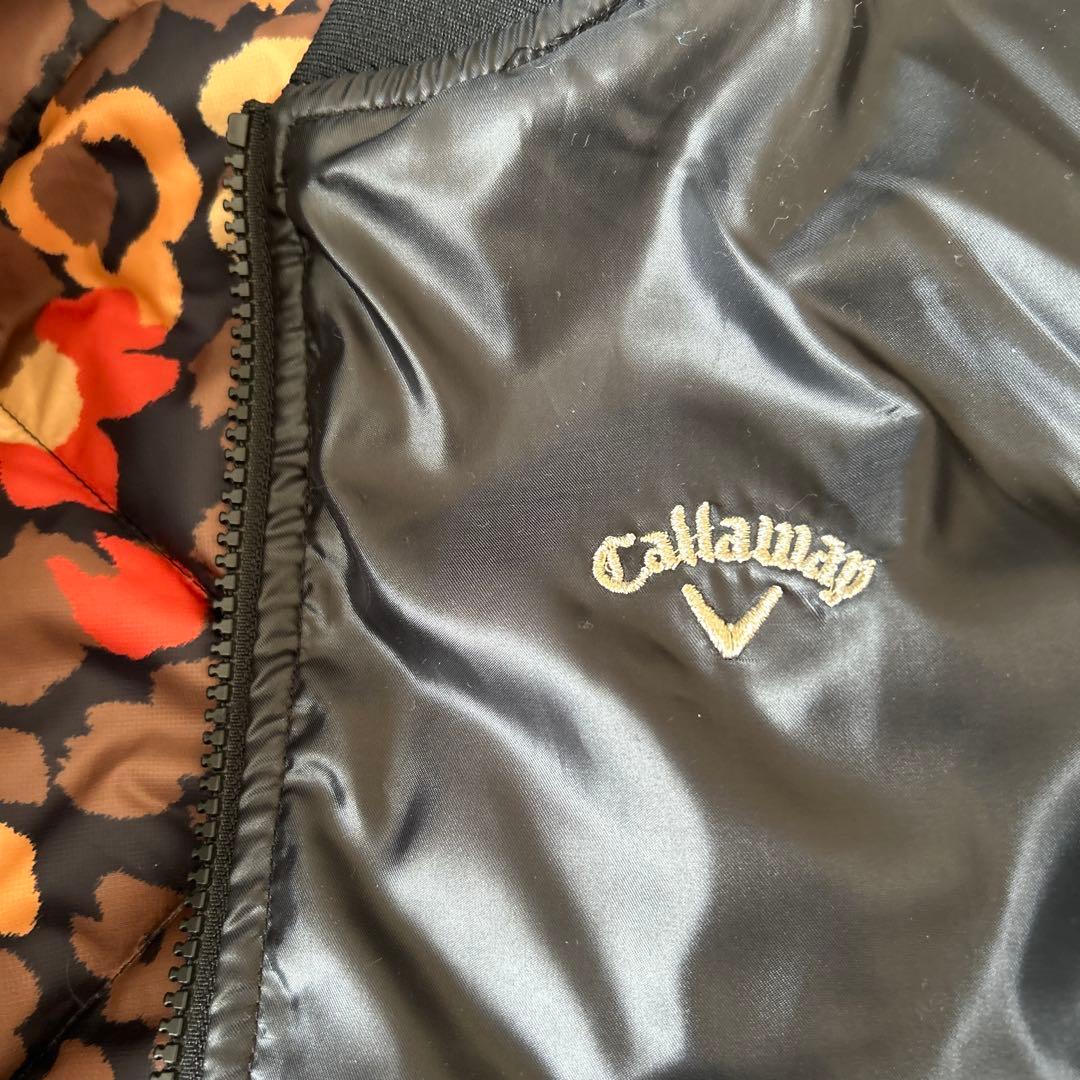 Callaway キャロウェイ リバーシブル ダウンジャケット冬ゴルフ