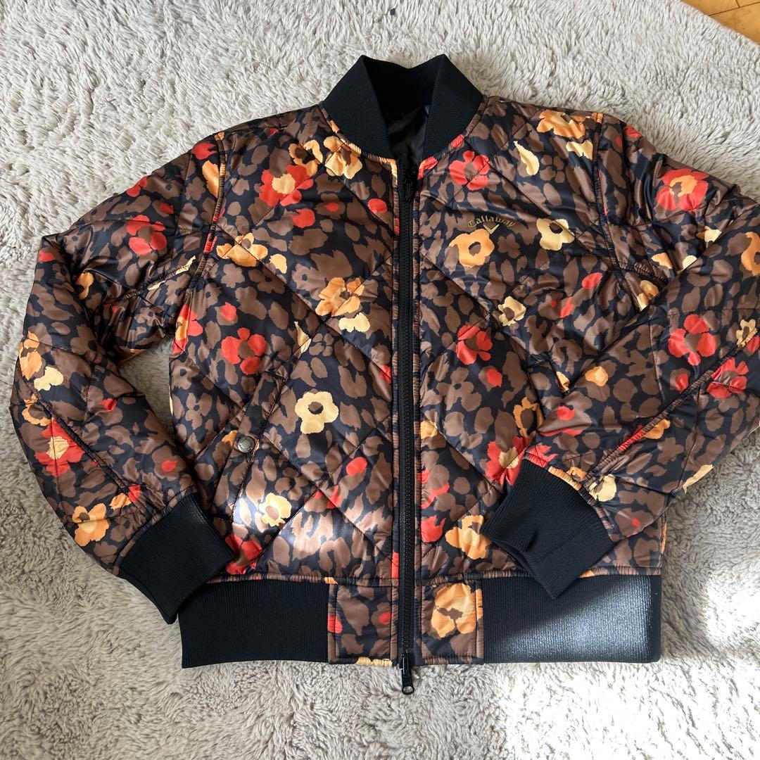 Callaway キャロウェイ リバーシブル ダウンジャケット冬ゴルフ