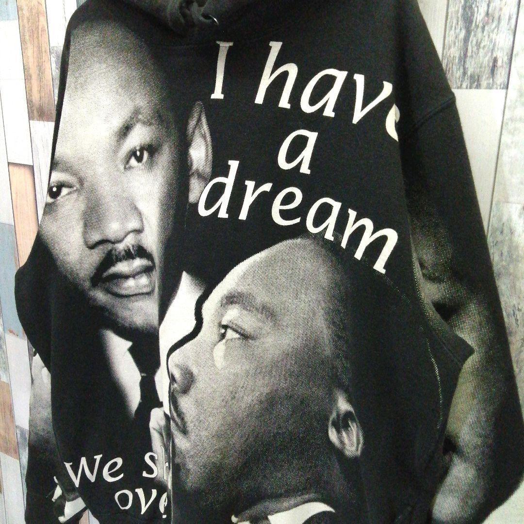 Supreme　シュプリーム　パーカー　キング牧師　総柄