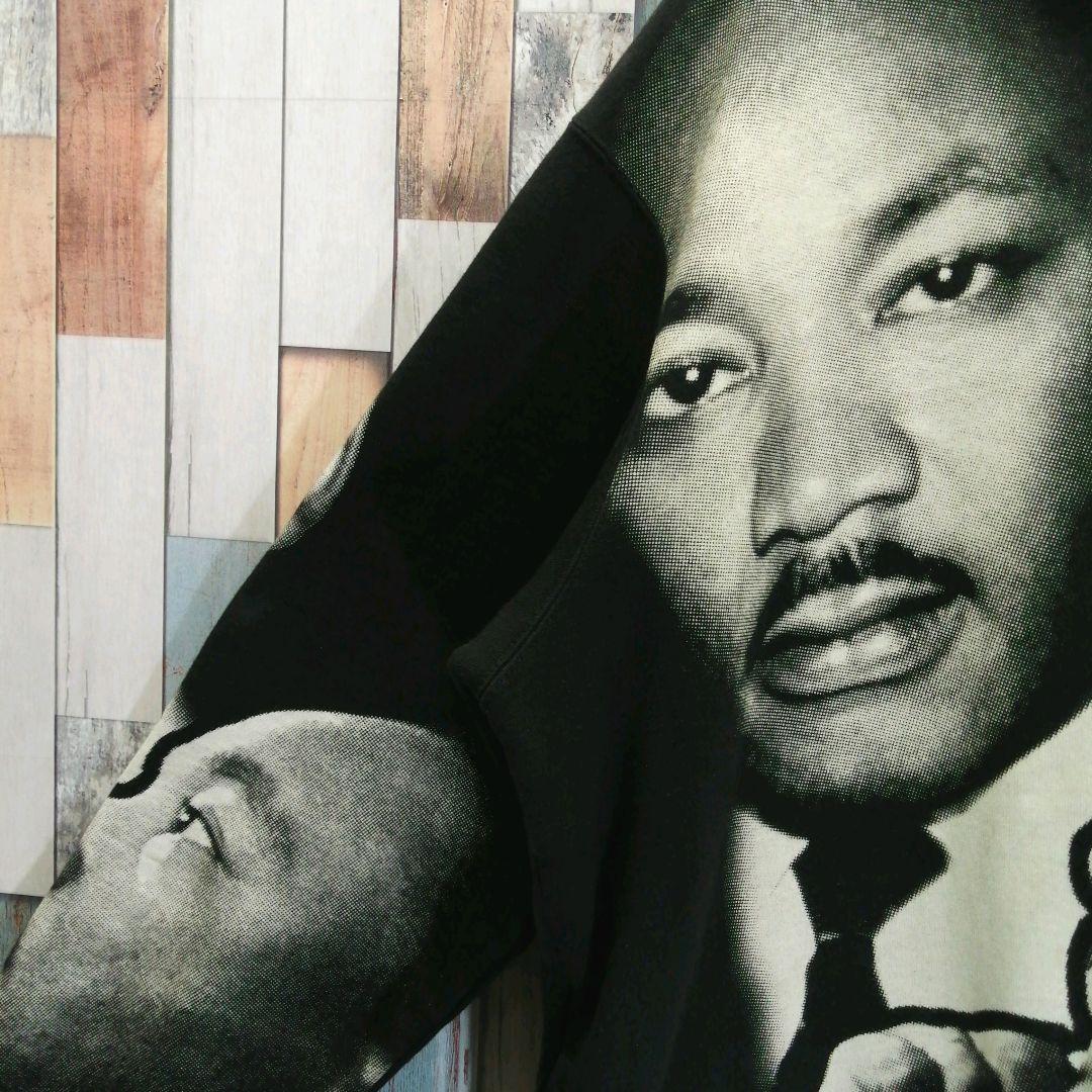 Supreme　シュプリーム　パーカー　キング牧師　総柄