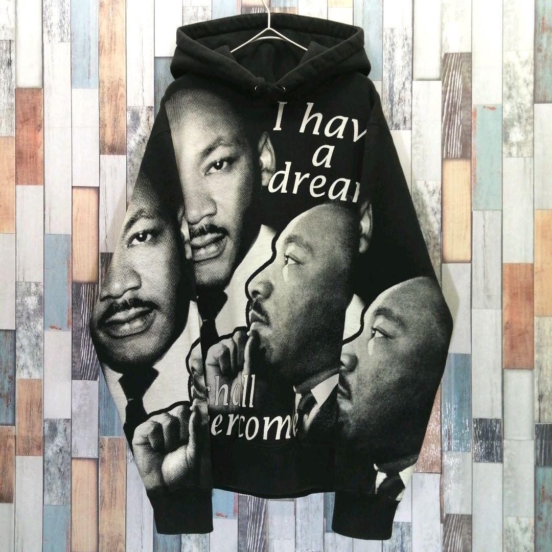 Supreme　シュプリーム　パーカー　キング牧師　総柄