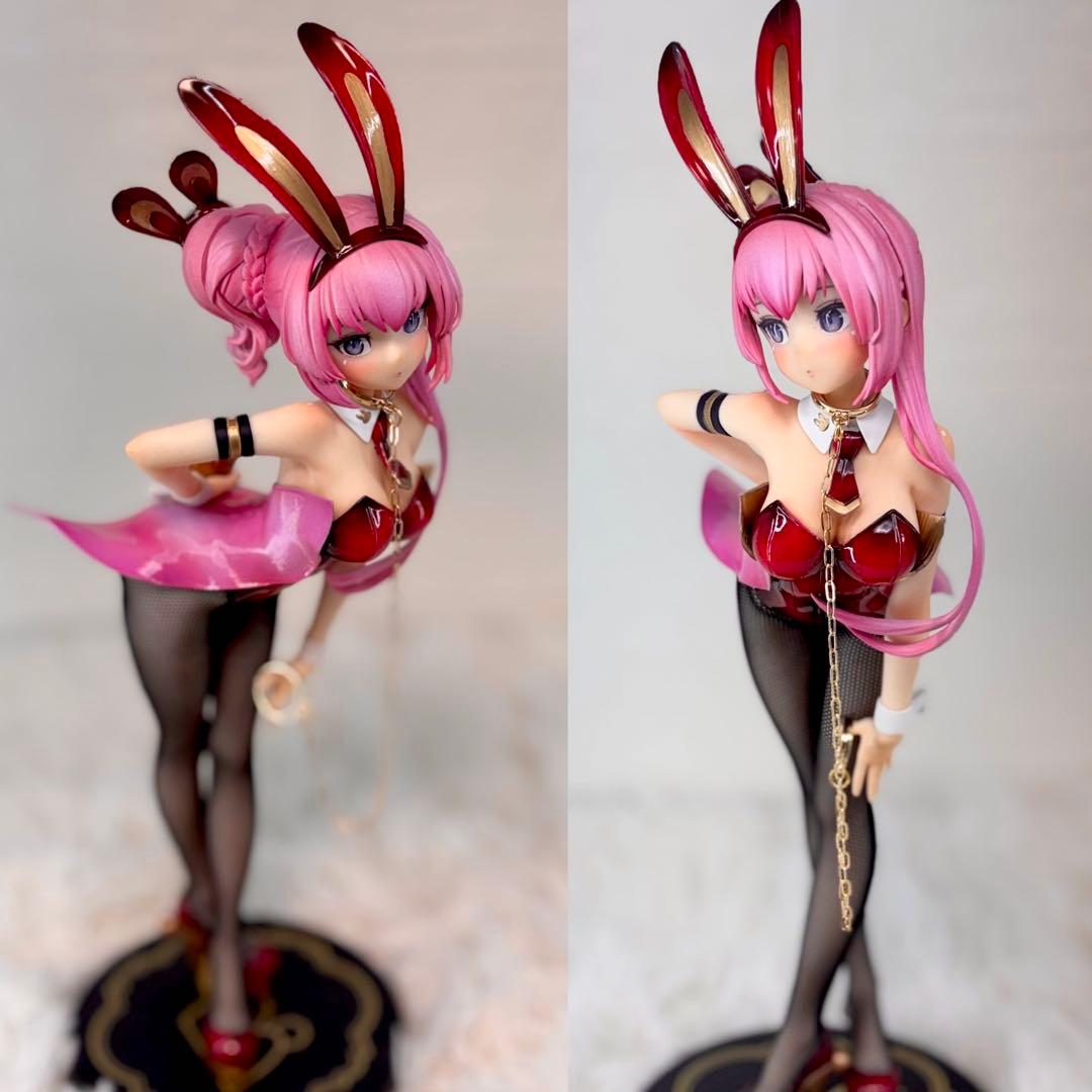 初音ミク 巡音ルカ フィギュア リペイント バニーver ゴールドパーツ