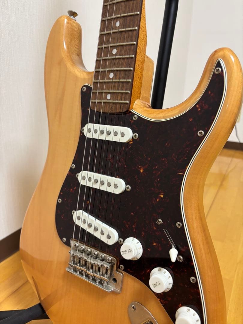 ストラトキャスター エレキギター ナチュラル