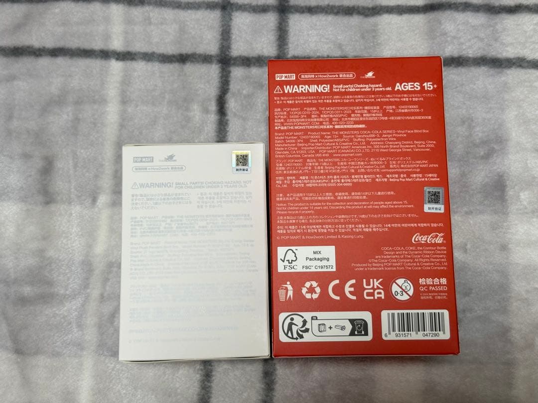 POPMART THE MONSTERS, LABUBU ぬいぐるみ2点セット