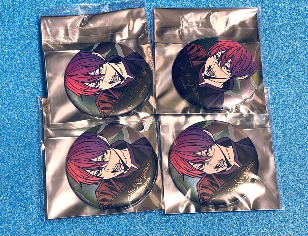 桃源暗鬼 皇后崎迅 コレクションブック 未開封 缶バッジ アクリルカード