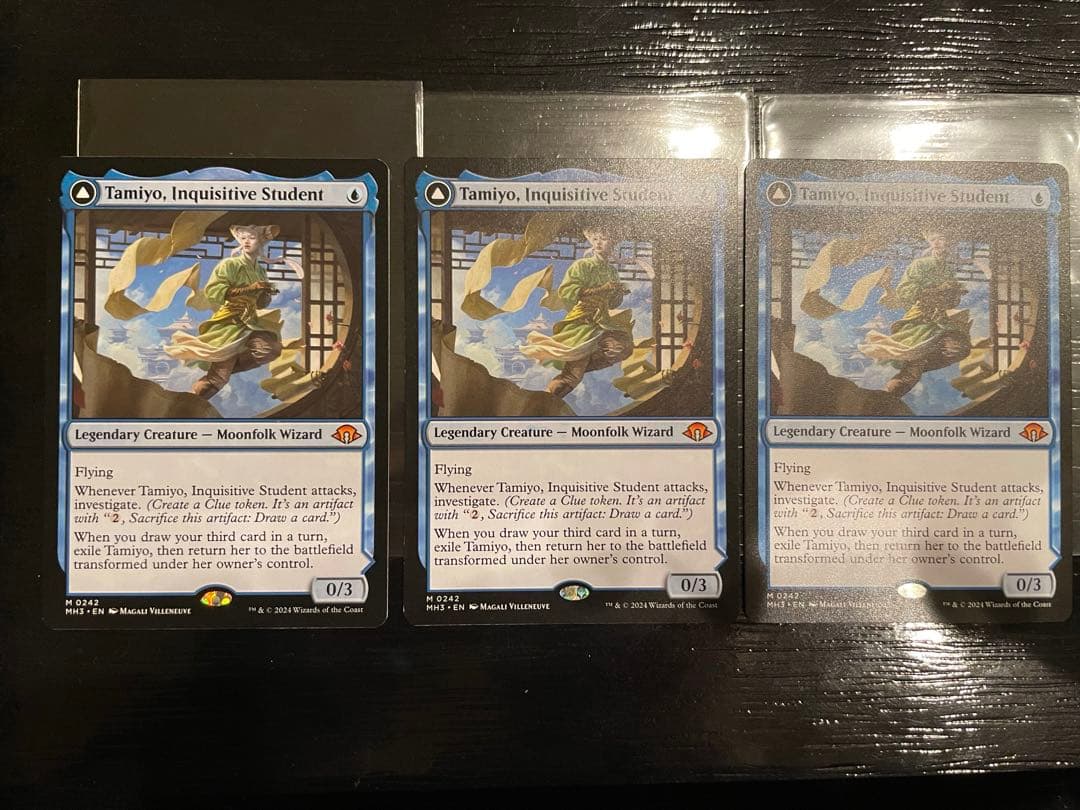 MTG 知りたがりの学徒、タミヨウ 英語 3枚 - メルカリ