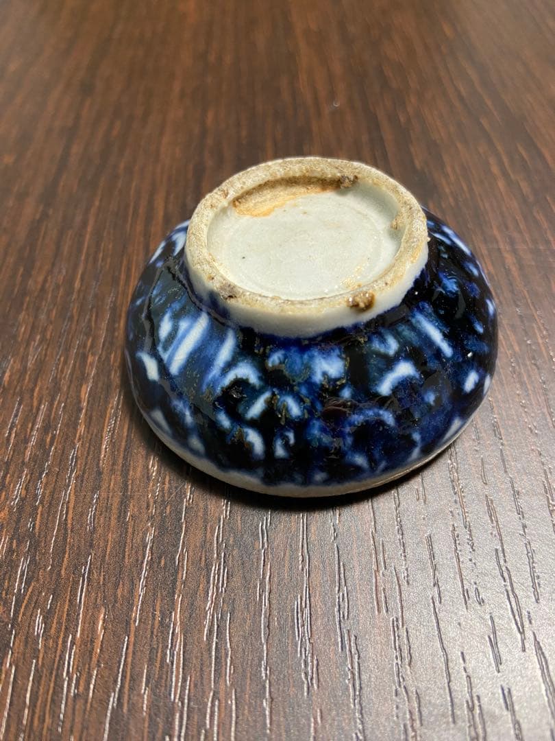 中国古美術 染付香合 呉須 染付 明 清 色絵