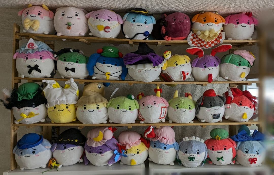 すくすく ぬいぐるみ 31体セット 東方Project すくすく白沢