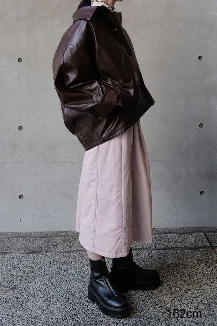 MACHATT パファーキュロットパンツ／セットアップ対応