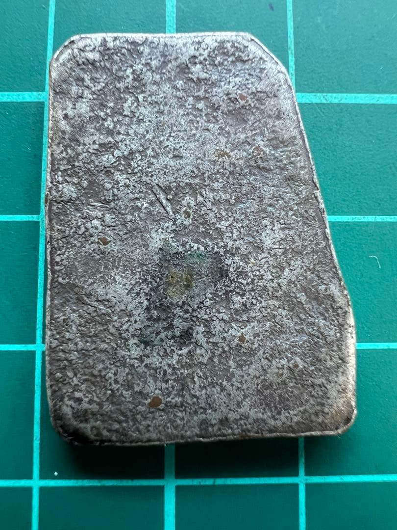 日本古金銀 日本絵銭 佐渡徳通印切銀