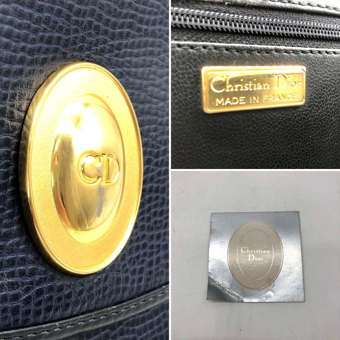 ✨希少・美品✨ディオール ショルダーバッグ CDロゴ ゴールド金具 レザー