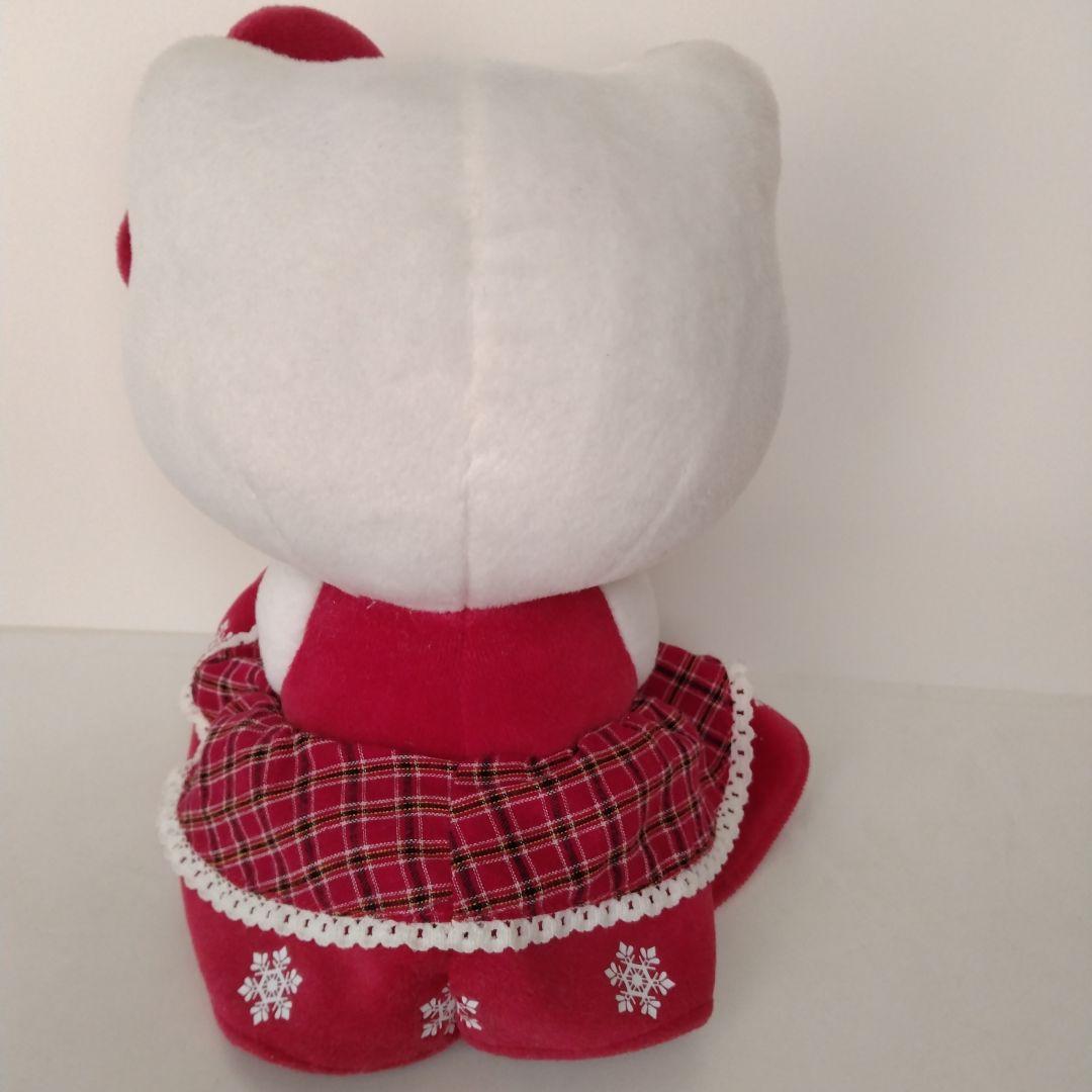 サンリオ　ハローキティ　ポインセチア　ぬいぐるみ　【レア】【レトロ】